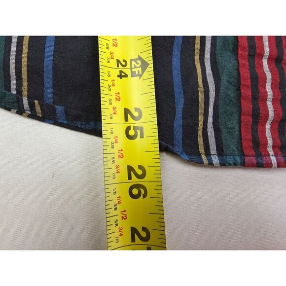 J. Crew Size 6 Womens Perfect Red Green Black White Check Long Sleeve L/S Shirt - Picture 7 of 9